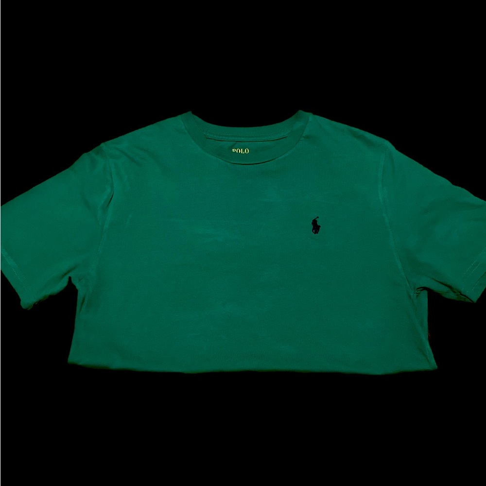 💙Boys Ralph Lauren Polo Shirt. Green. Size L (14/16) worn once. Excellent💙 - Picture 5 of 5